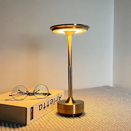 Tafel lamp goud Ojen