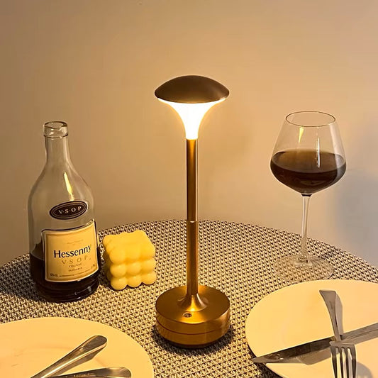 Tafel lamp goud Puento Romano